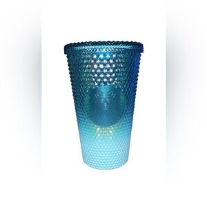 Starbucks Iridescent Studded Blue Ombré 16 Ounce Tumbler